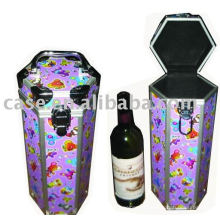 Caja de aluminio vino